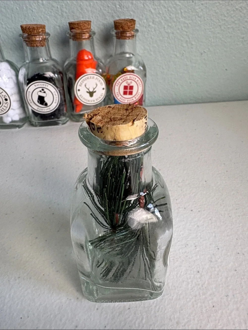 Santa’s Apothecary 6 Miniature Bottles